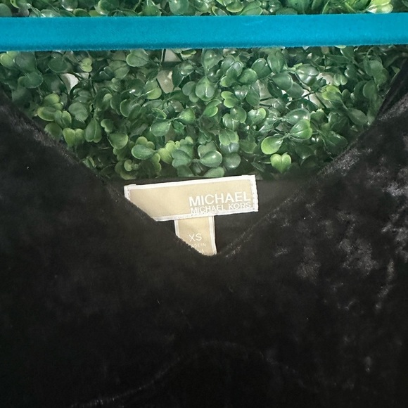 MICHAEL Michael Kors Crushed Velvet Slip Maxi Dress Size Xs - Picture 5 of 13